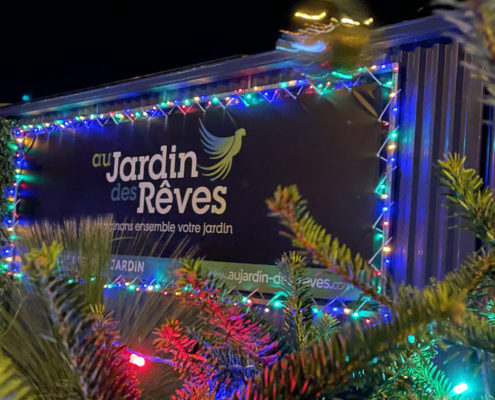 Au Jardin des Rêves, déco de Noël 2021