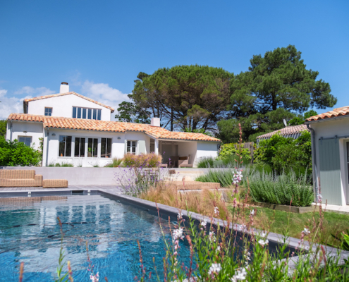 Massif fleurit, paysagiste Pornic. Création de jardin de reve, par au jardin des reves, paysagiste la plaine sur mer, paysagiste Pornic, La bernerie, préfaille, saint michel chef chef, saint brevin les pins