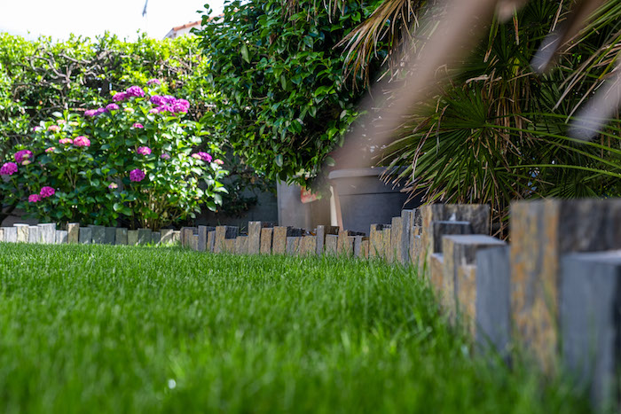 gazon entretenu. Création de jardin de reve, par au jardin des reves, paysagiste la plaine sur mer, paysagiste Pornic. saint brevin les pins, la bernerie, saint michel chef chef, préfailles.