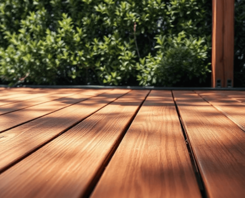 Bois traité thermo frêne construire une terrasse en bois